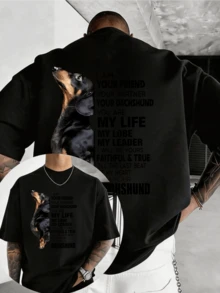 Camisetas de hombre - Negro - Ver 1