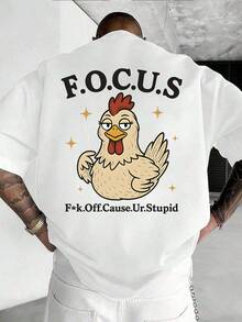 Men T-Shirts - 白色 - 查看 3