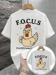 Men T-Shirts - 白色 - 查看 4