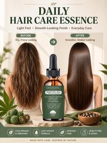 Hair Oil Serum Fast Absorbing Lightweight Nourishment Smooth Hair Texture Moisture Lock Frizz Taming Gentle Care Suitable For Post Wash Routine And Night Hair Repair Care - Multicolor - View 1