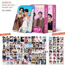 92pcs Sea Keen Celebrity Photo Cards, Mini Stickers, Double-Sided LO MO Cards, Greeting Cards, Suitable For Decorating Scrapbooks, Room Photo Walls, Perfect Holiday Gift - Multicolor - View 10