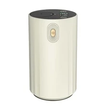 Waterless Aroma Diffuser, Cordless Nebulizer, Rechargeable, Timer & Mist Adjustment, For Home Car Bedroom Quiet - Blanco - Ver 2