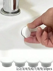 水槽溢水盖 - 厨房和浴室水槽装饰盖 - 适用于水槽和洗脸盆 - 安装简便 - 理想的家居和浴室装饰礼品，适合秋季和返校季 - 彩色 - 查看 1