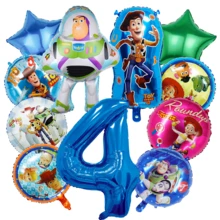 Mesuca Bestselling Cartoon Character Balloon Birthday Party Decoration Set, Banner, Foil And Latex Balloons - View 19