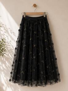 Women Skirts - Black - View 1