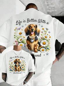 Men T-Shirts - White - View 6