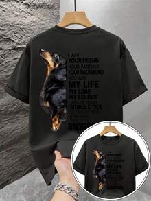 Camisetas de hombre - Negro - Ver 4
