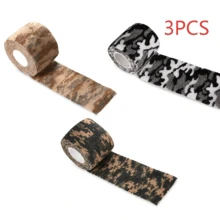 Camouflage Protective Tape, Self-Adhesive Elastic Multi-Purpose Camouflage Fabric Tape, Suitable For Outdoor, Hunting And Tactical Equipment Wrapping - Multicolor - View 9
