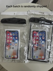 3pcs Waterproof Phone Pouch, Waterproof Phone Dry Bag, Compatible With IPhone 15/14/13 Pro Max Plus, Supports Up To 7.0 Inch Large Screen Waterproof Protective Case - Multicolor - View 7