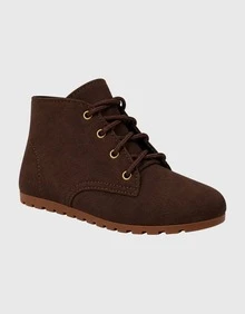 Women's Ankle Boot, Comfortable, Casual, Winter - 鏽棕色 - 查看 2