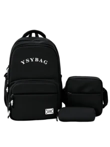 Back To School & Graduation Season Gift, Large Capacity Multi-Functional Comfortable Lightweight Travel & Commute Bag Set, Suitable For Various Occasions - Multicolor - View 14