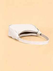 1pc Cute & Stylish Mini Handbag For Girls, Suitable For Daily Outings And Matching Clothes - White - View 8
