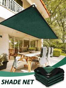 Shade Cloth With Metal Grommets For Garden, Greenhouse, Outdoor Cooling Shade Canopy, UV Resistant, Suitable For Vegetable Garden, Patio, Shade Structure, Swimming Pool Fence, Balcony Fence, Garden Privacy Screen - Multiple Styles - View 7