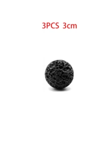 Bolas de Piedra Volcánica Porosa Natural, Piedras Decorativas Multifuncionales para Aromaterapia, Absorción de Aceite en Barbacoas y Paisajismo de Acuarios, Adecuadas para Difusión de Aceites Esenciales, Tanques de Peces y Macetas de Flores - Modelo regular - Ver 12