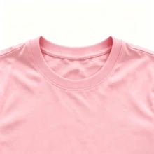 Women's T-Shirt With New York Letter Print, Round Neck, Short Sleeve, Casual Spring And Summer Top - 粉色 - 查看 2