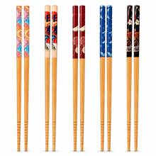 5 Pairs/Set Of Painted Bamboo Chopsticks, With Non Slip Chopstick Heads Made Of Natural Bamboo, Suitable For Daily Use In The Kitchen And Can Also Be Used As Soft Decoration To Match Dining Utensils For Restaurants And Holiday Gifts - View 7