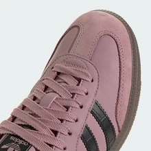 Adidas Samba OG Shoes Women's Magic Mauve / Core Black KJ7455 | Retro Heritage Style, Timeless Silhouette - 紫丁香色 - 查看 8