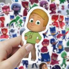 Set Stiker Kartun Piyama Pahlawan Kecil 60pcs, Stiker Laptop, Stiker Ponsel, Stiker Koper, Stiker Scrapbook, Dekorasi, Stiker Pembungkus Kado - Hitam - View 6