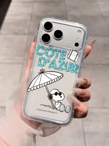 Miniso Hello Kitty Transparent Phone Case Compatible With IPhone 17 Pro Max, 17, 16 Pro Max, 15 Pro Max, 16 Pro Max, 14, 13, 12, 11, 14 Pro, 15 Plus, 12 Pro, 16 Plus, XS, 14 Pro Max, 13 Pro And Other Models, Cute Cartoon Print - Clear - View 2