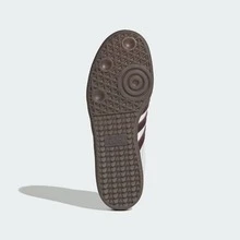 Adidas Samba OG Shoes Women's Cloud White / Maroon KJ7456| Retro Heritage Style, Timeless Silhouette - 鏽棕色 - 查看 4