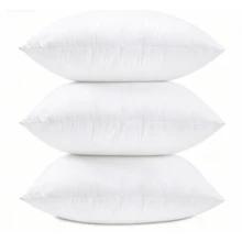 4 Pack 18x18 Inch Pillow Inserts, Fluffy Polyester Filled White Cushion Inserts, Square Throw Pillow Inner For Sofa Couch Bed Chair - 20 X 20 Inches(50*50cm) - View 15