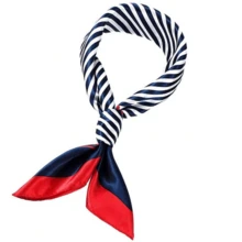 3pcs Classic Navy Style Hat, Scarf And Accessories Set. Suitable For Role Play, Theme Party And Navy Uniform. These Are Women's Hats And Hair Accessories, Also Essential Items For Cruise Travel. Very Suitable For Women To Wear. Navy Outfit Hat Bow Tie Gloves Accessories Set - Multicolor - View 9
