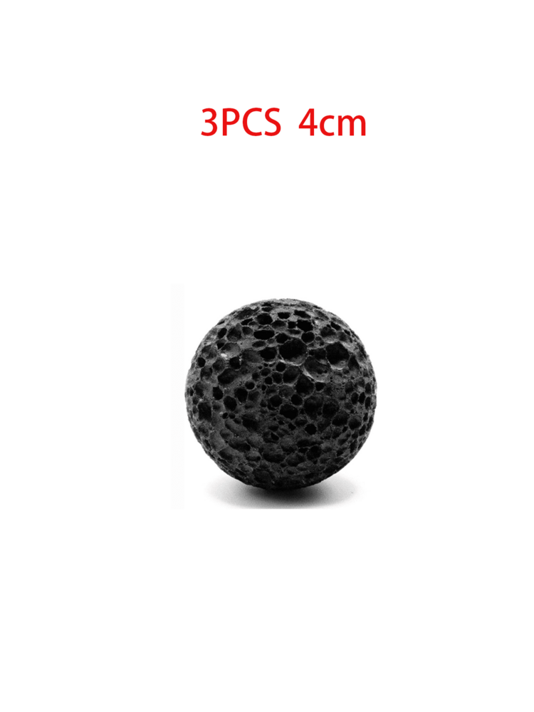 Natural Porous Volcanic Stone Balls, Multi-Functional Decorative Stones For Aromatherapy, BBQ Oil Absorption And Aquarium Landscaping, Suitable For Essential Oil Diffusing, Fish Tanks And Flower Pots - Regular Model - View 18