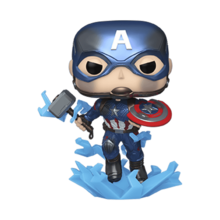 Funko Marvel Endgame - Captain America MT GITD #1198 - Multicolor - View 3