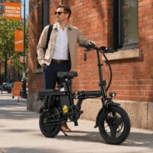 Dult Electric Bicycle, 500W Motor, 36V 15Ah Battery, 14-Inch Thick Tires, Top Speed Of 28 Miles Per Hour, Range Of 28 Miles, All-Terrain Electric Bicycle. - 加 - 查看 7