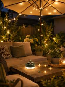 1pc Hanging Outdoor Camping Light With Retractable LED Strip For Tent Frame, Balcony, Garden And Weekend Trips - 均碼 - 查看 7