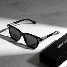 ChromeHeart  - Stylish Anti-Glare And Dustproof Glasses, A Fashionable Accessory For Both Men And Women - 黑色 - 查看 1