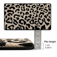 1pc Luxury Leopard Print Bathroom Anti-Slip Mat, Faux Cashmere Rectangular Rug, Absorbent & Non-Slip, Suitable For Bathroom, Toilet, Bedroom, Kitchen Entrance And Other Home Decor, All Season - A - View 9