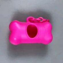 1pc Plain Pet Poopbag & 1pc Bone Shaped Poopbag Storage Box For Outdoor - View 14