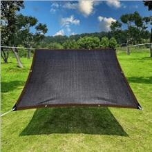 1pc Multi-Size Sunshade Net, Outdoor Thickened UV-Resistant Shade Cloth, Suitable For Balcony, High-Quality Shade Fence - Durable, Tear-Resistant, Easy To Install, Suitable For Garden And Pool - With Hemming And Eyelets, Privacy - A - View 1