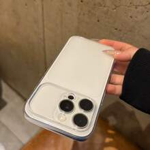 Phone Case: Instant Transformation To 17 Pro Large Window Style, Compatible With Apple 11/12/13/14/15/16/17, Transparent Soft Shell Suitable For 17Pro/17Pro Max/Plus, Frosted Matte Texture, Minimalist Frosted Transparent Design, Shockproof Protective Cover - Transparent 1 - View 6
