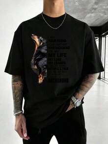 Camisetas de hombre - Negro - Ver 2