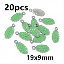 20 piezas de dijes de esmalte con forma de verduras, colgantes de chile, tomate, patata, maíz, zanahoria, dijes de comida, accesorios y hallazgos para hacer joyas DIY - verdura - Ver 22