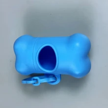 1pc Plain Pet Poopbag & 1pc Bone Shaped Poopbag Storage Box For Outdoor - View 12