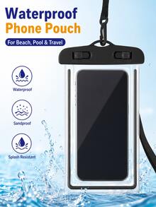 5/3pcs Waterproof Phone Pouch, Waterproof Bag, Travel Essential, Universal Waterproof Phone Bag, Air Cushion Waterproof Phone Case, 1/2/3/4/5pcs Set, With Lanyard Waterproof Phone Case, Suitable For IPhone 15/14/13/12/11 Pro Max, Waterproof Phone Case For Swimming Underwater, Beach Dry Bag, Sports Bag, Leisure Travel, Vacation, Summer Swimming Bag, Holiday Supplies, Beach Accessories, Pool Floats - Multicolor - View 13