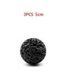 Bolas de Piedra Volcánica Porosa Natural, Piedras Decorativas Multifuncionales para Aromaterapia, Absorción de Aceite en Barbacoas y Paisajismo de Acuarios, Adecuadas para Difusión de Aceites Esenciales, Tanques de Peces y Macetas de Flores - Modelo regular - Ver 13
