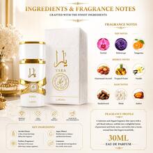 Lattafa Yara White EDP 30ML Women Perfume Long Lasting Floral Vanilla Musk Fragrance - Sweet - View 3
