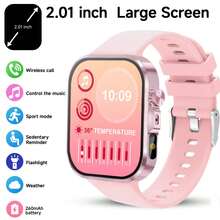 New Full Touch Screen High Definition Fashion Smart Watch, Wireless Calling Function, Compatible With Android And IOS Phones, Perfect Gift For Women - Multicolor - View 12