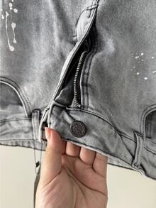 Men's Skinny Denim Pants With Elastane - JO/-06 - View 4