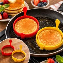 1/3/5pcs Silicone Pancake Egg Rings Molds Creative Kitchen Tools - 5 PCS - View 2