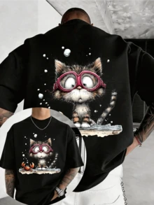 Camisetas de hombre - Negro - Ver 6