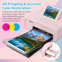 SELPHY Compatible Glossy 4x6 Photo Paper & Ink Set For High-Resolution Photo Printing, DIY Scrapbooks, Family Albums & Travel Photography - View 9