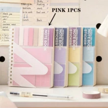 Portable Multi-Functional Sticky Notes, Student Notebook, Office Letter Paper, Self-Adhesive Easy To Use. Suitable For Office, Home, School Use, School Supplies And Back To School Season - B - View 10