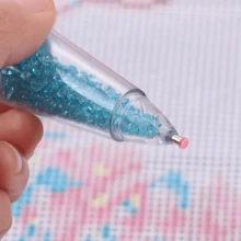 Diamond Painting Pen, DIY Sparkling Diamond Tool - Complete Set With Instruction Manual And Coding Pen, Suitable For Nail Art, Crystal Vase Inlay And Handmade Embroidery - Creative Diamond Painting Tool, Handicrafts, Women's Handicrafts, Craft Materials, Diamond Enthusiasts, DIY Craft Kit, Stationery, Colorful Craft Supplies, Craft Materials, Decorative Stationery - A - View 7