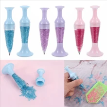 Diamond Painting Pen, DIY Sparkling Diamond Tool - Complete Set With Instruction Manual And Coding Pen, Suitable For Nail Art, Crystal Vase Inlay And Handmade Embroidery - Creative Diamond Painting Tool, Handicrafts, Women's Handicrafts, Craft Materials, Diamond Enthusiasts, DIY Craft Kit, Stationery, Colorful Craft Supplies, Craft Materials, Decorative Stationery - A - View 2