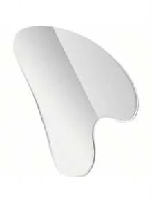 1pc Stainless Steel Heart-Shaped Facial Massage Tool, Portable Muscle Relaxation Massage Board, Stainless Steel Facial Gua Sha Tool, Facial Massage Tool, Soft Metal Gua Sha Tool For Reducing Facial And Body Puffiness, Beauty Gua Sha Tool For Body, Eye And Neck Massage, Valentine's Day Gift, Holiday Supplies, Massage - View 7